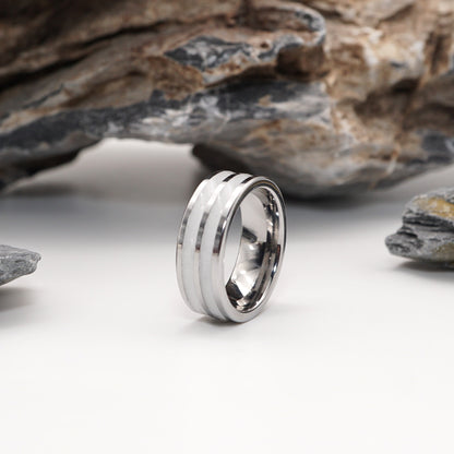 ''DeepThrust'' - Double Channel Semen Inlay Ring