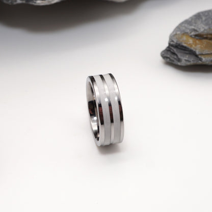 ''DeepThrust'' - Double Channel Semen Inlay Ring
