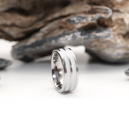 ''DeepThrust'' - Double Channel Semen Inlay Ring