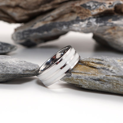 ''DeepThrust'' - Double Channel Semen Inlay Ring
