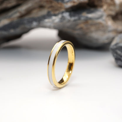 ''Liquid Gold'' – Tungsten Carbide Semen Keepsake Ring