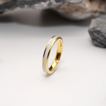''Liquid Gold'' – Tungsten Carbide Semen Keepsake Ring