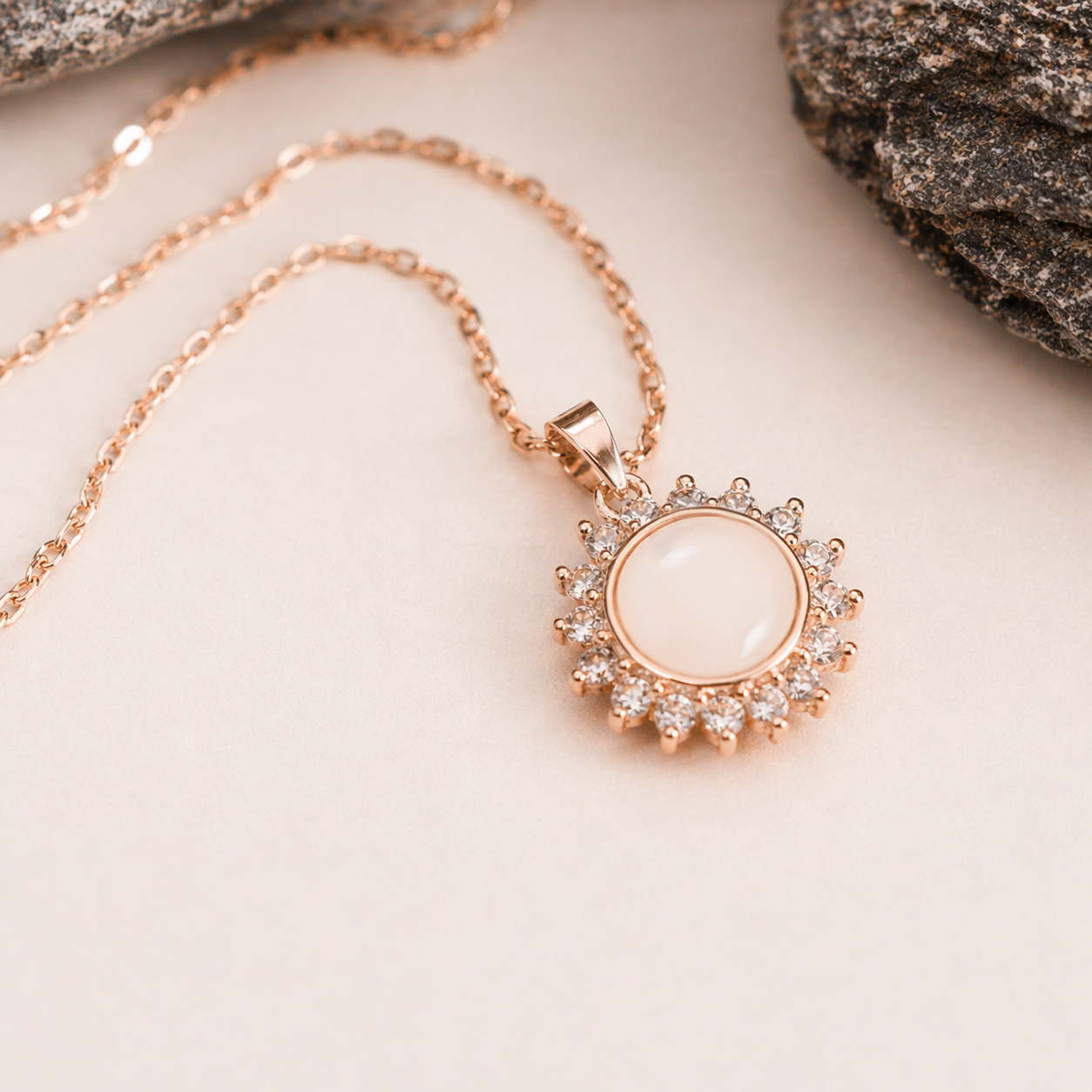 “Sun Shot” – Round Semen Keepsake Pendant