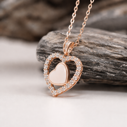 ''Heart Melt” – Heart Semen Keepsake Pendant